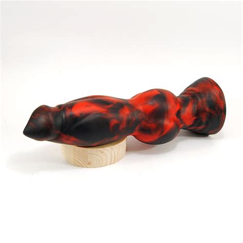 Two Tone Ribbed and <b>Knot</b> Dog <b>Dildo</b>. . Knotted cock werewolf
